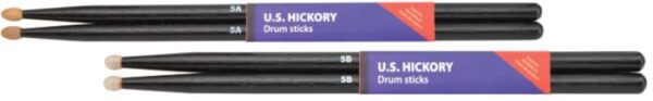 US Hickory Drum Sticks (pair)